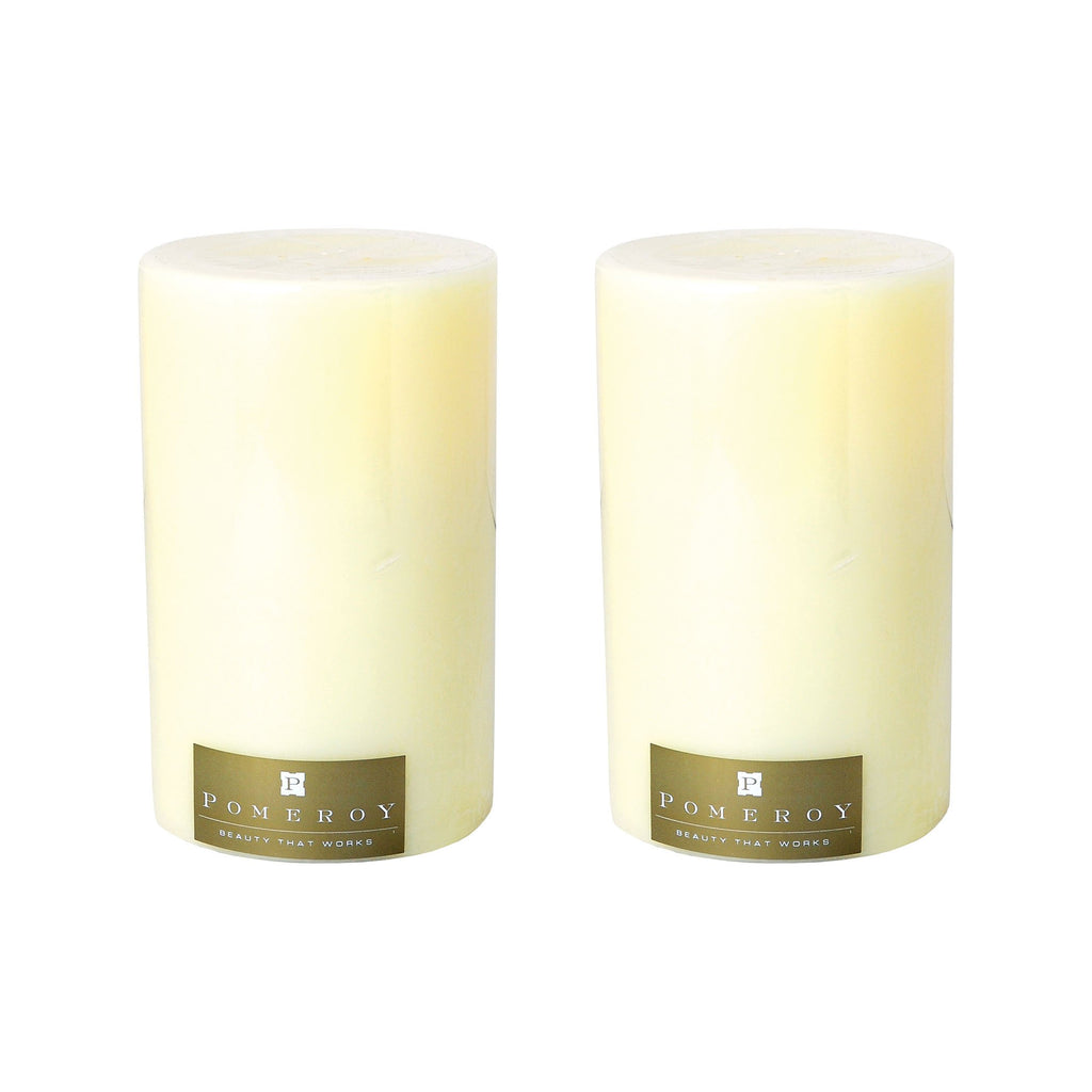 030079 - Set of 2 Pillar Candles - 5x8-inch
