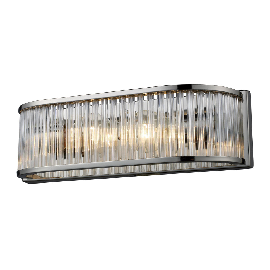 Braxton - Vanity Light - Polished Nickel