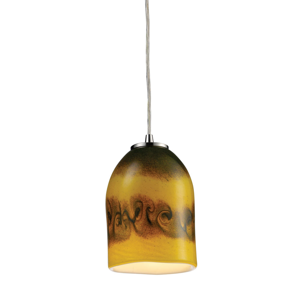 Cosmos - Mini Pendant - Satin Nickel