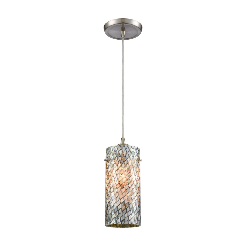 Capri - Mini Pendant - Satin Nickel