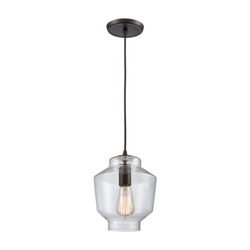 Barrel - Mini Pendant - Oil Rubbed Bronze