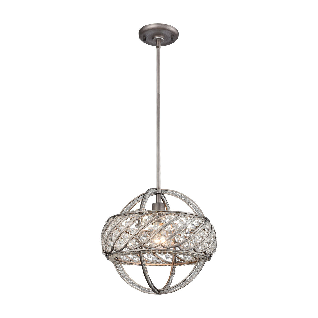 Bradington - Pendant - Weathered Zinc