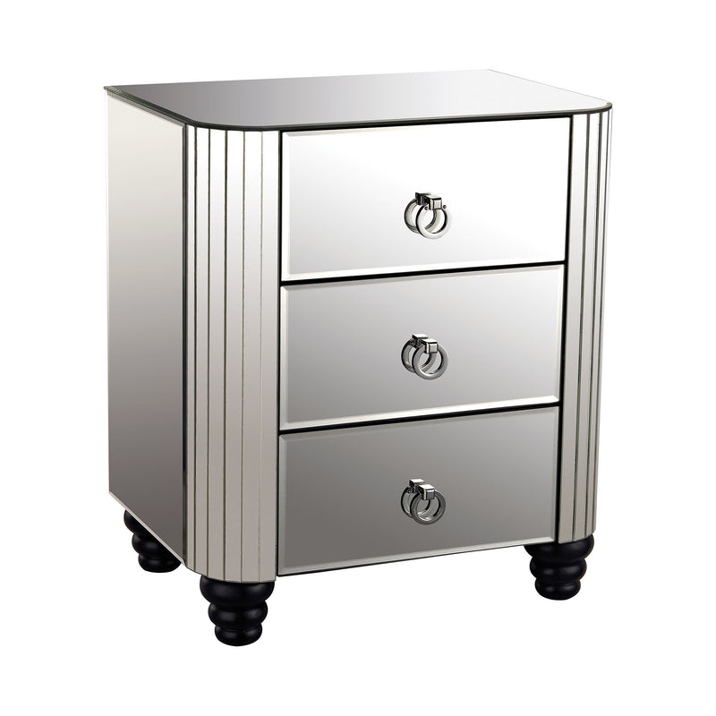 1114-153 Deco Mirror 3-Drawer Chest - Free Shipping! Chest - RauFurniture.com