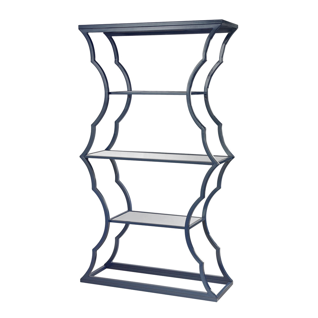 114-110 Metal Cloud Bookcase - Free Shipping! Bookcase - RauFurniture.com