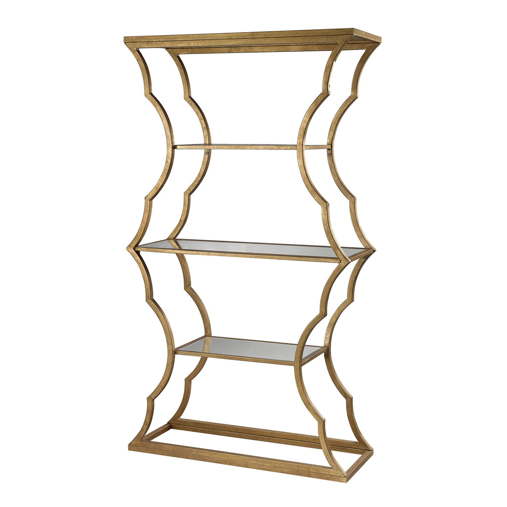 114-111 Metal Cloud Bookcase - Free Shipping! Bookcase - RauFurniture.com