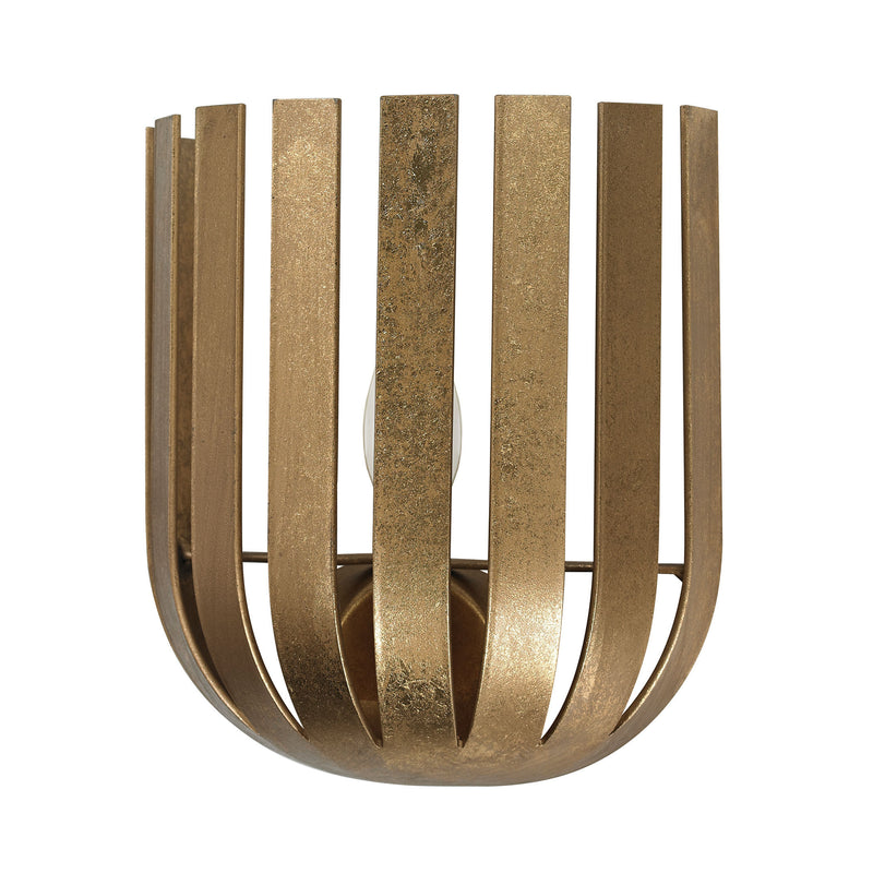 114-140 Olympia Wall Sconce In Gold Leaf - Free Shipping! Wall Sconce - RauFurniture.com