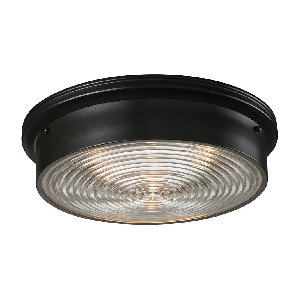 Chadwick - Flush Mount - Oiled Bronze