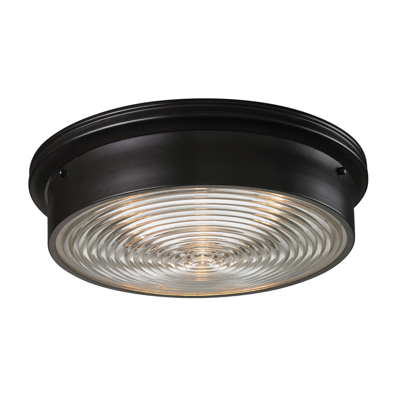 Chadwick - Flush Mount - Oiled Bronze