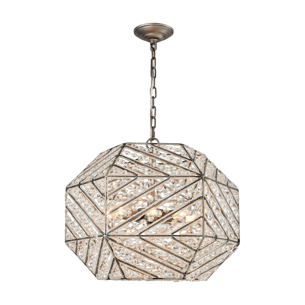 Constructs - Chandelier - Weathered Zinc