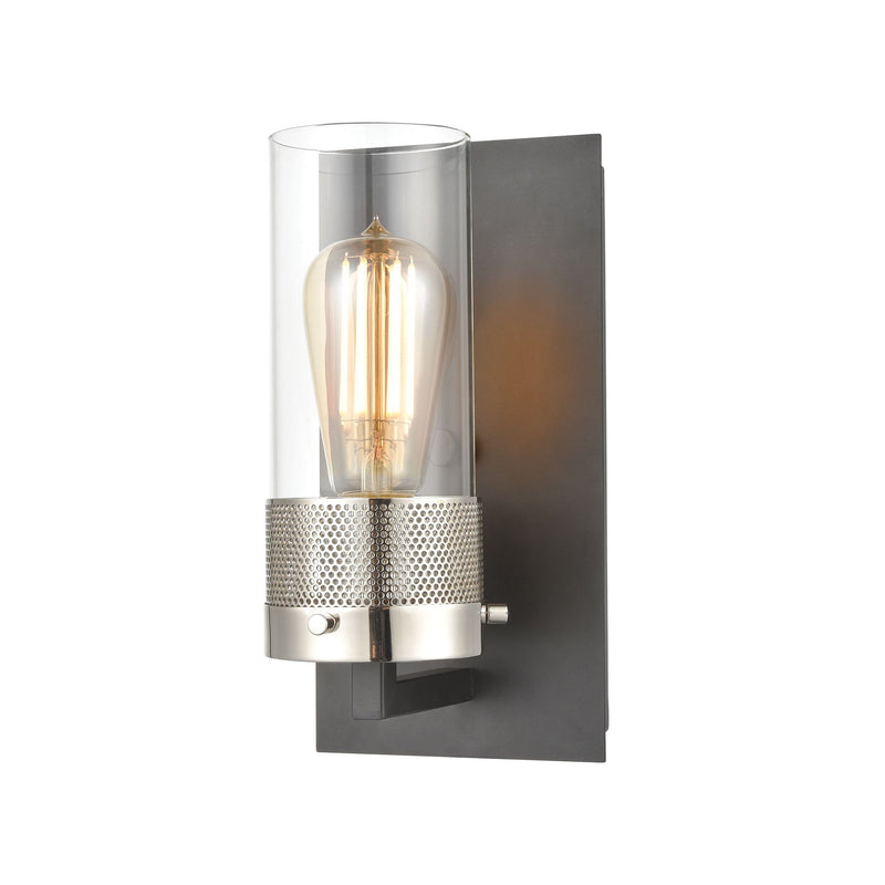 Bergenline - Vanity Light - Matte Black, Polished Nickel, Polished Nickel