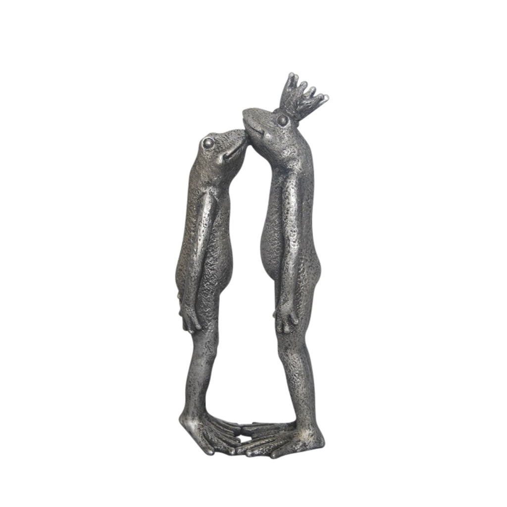 Kissing Frogs Figurine