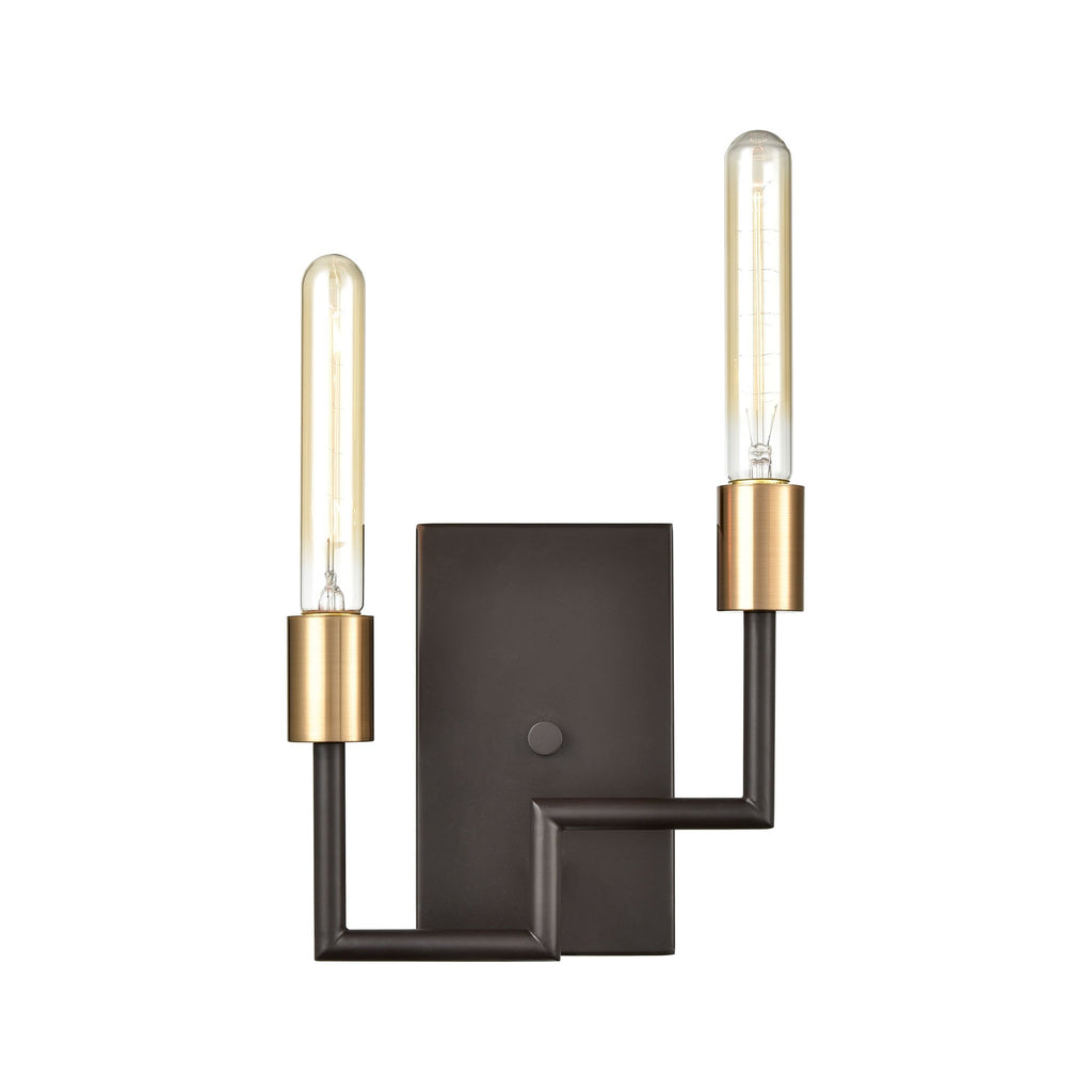 Congruency - Sconce - Oil Rubbed Bronze, Satin Brass, Satin Brass
