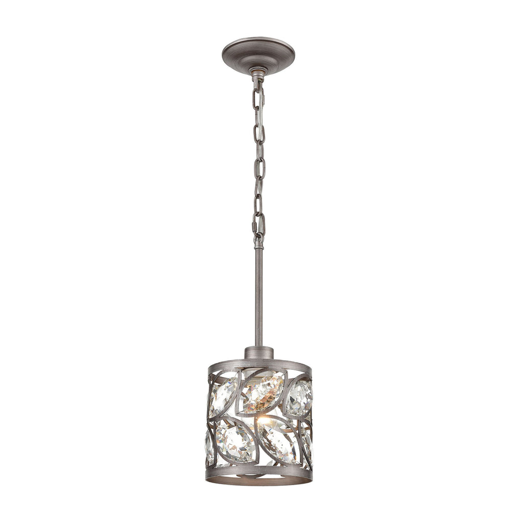 Crisanta - Mini Pendant - Weathered Zinc
