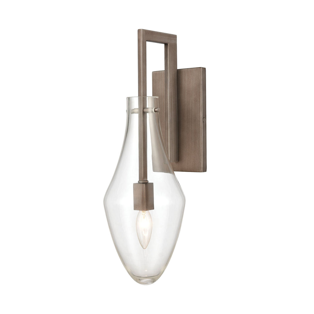 Culmination - Sconce - Weathered Zinc