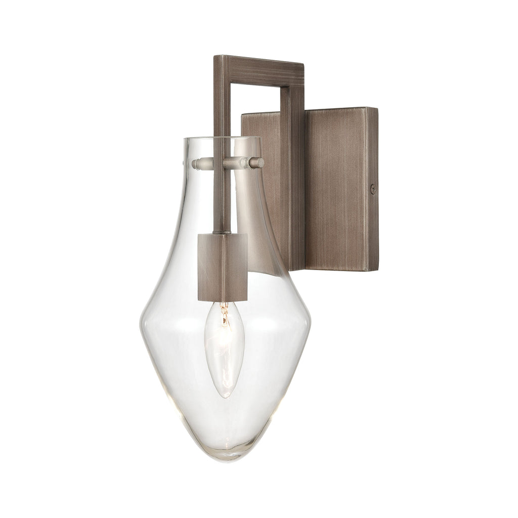 Culmination - Vanity Light - Weathered Zinc