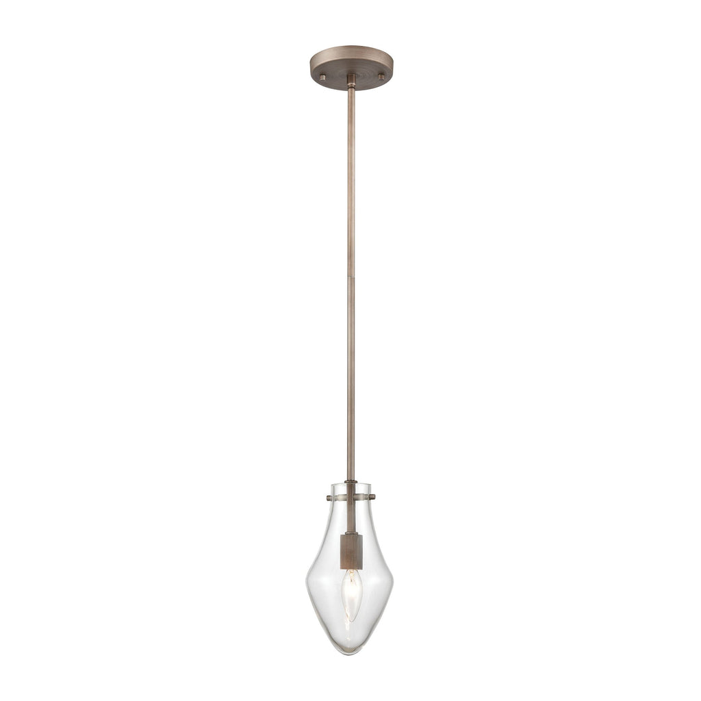 Culmination - Mini Pendant - Weathered Zinc