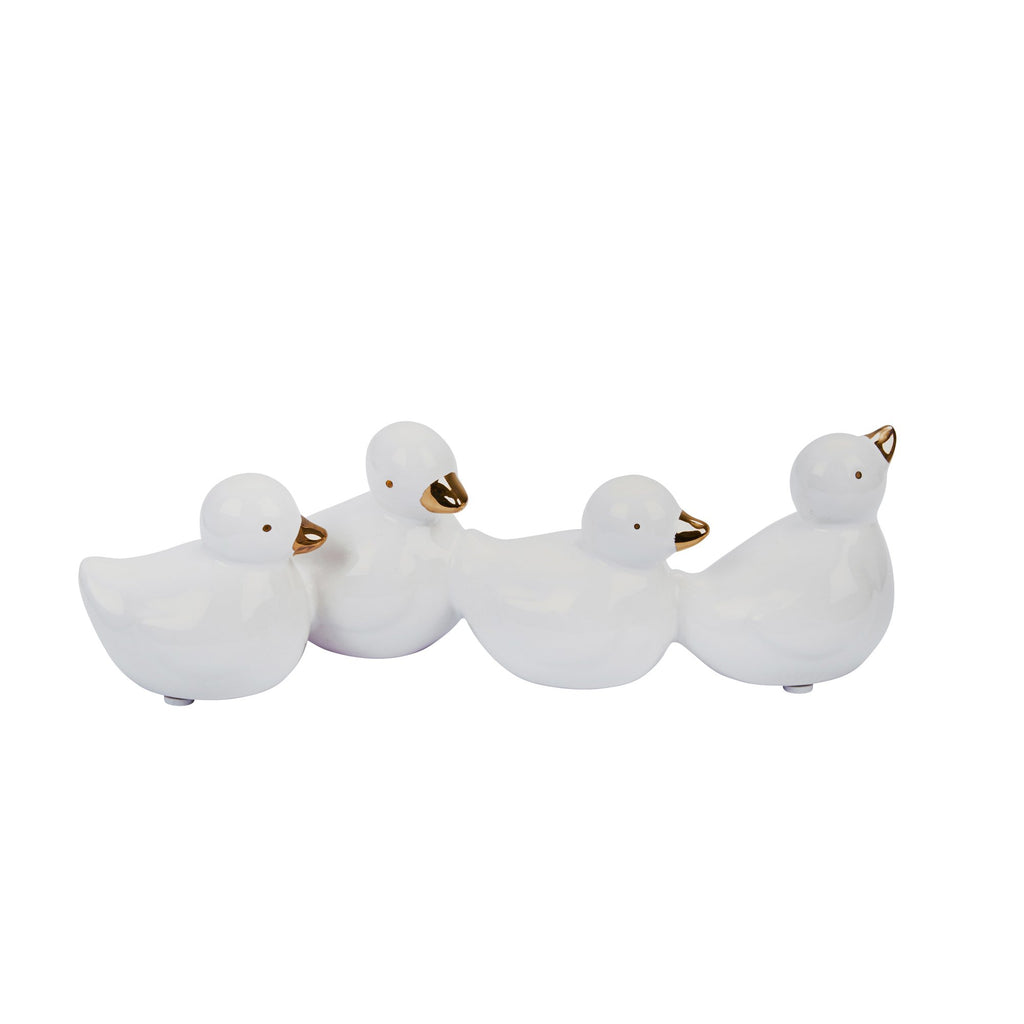 White/Gold Dolomite Ducks