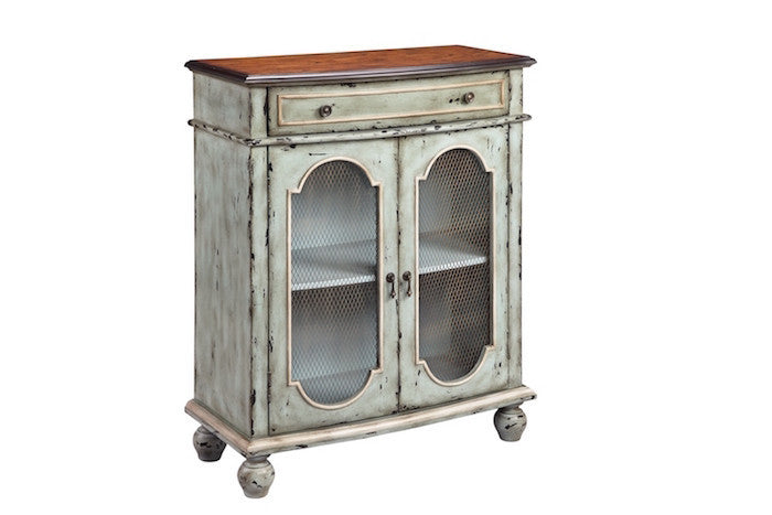 13257 - Andria Two Door, One Drawer Accent Cabinet - Free Shipping!, Accent Cabinets, Stein World, - ReeceFurniture.com - Free Local Pick Ups: Frankenmuth, MI, Indianapolis, IN, Chicago Ridge, IL, and Detroit, MI