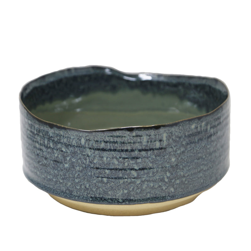 Beige/Blue Planter 10.75"