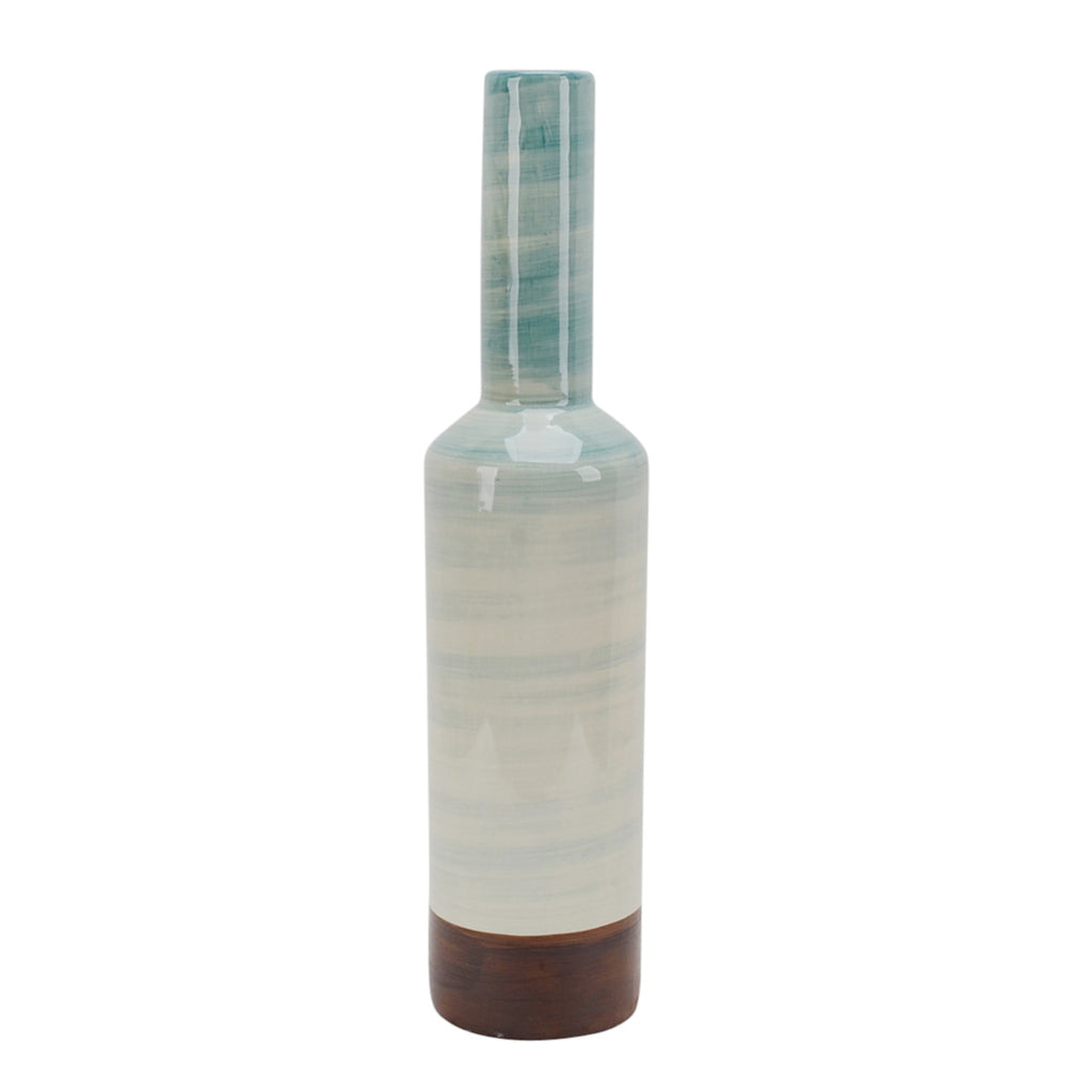 Ceramic Vase 23", Multicolor