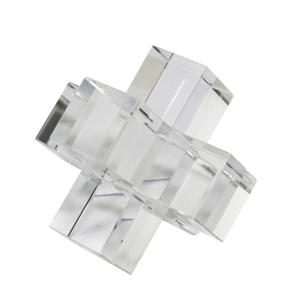 Crystal Geometric Object, Clear