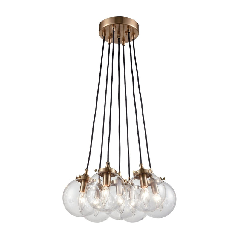 Boudreaux - Chandelier - Satin Brass