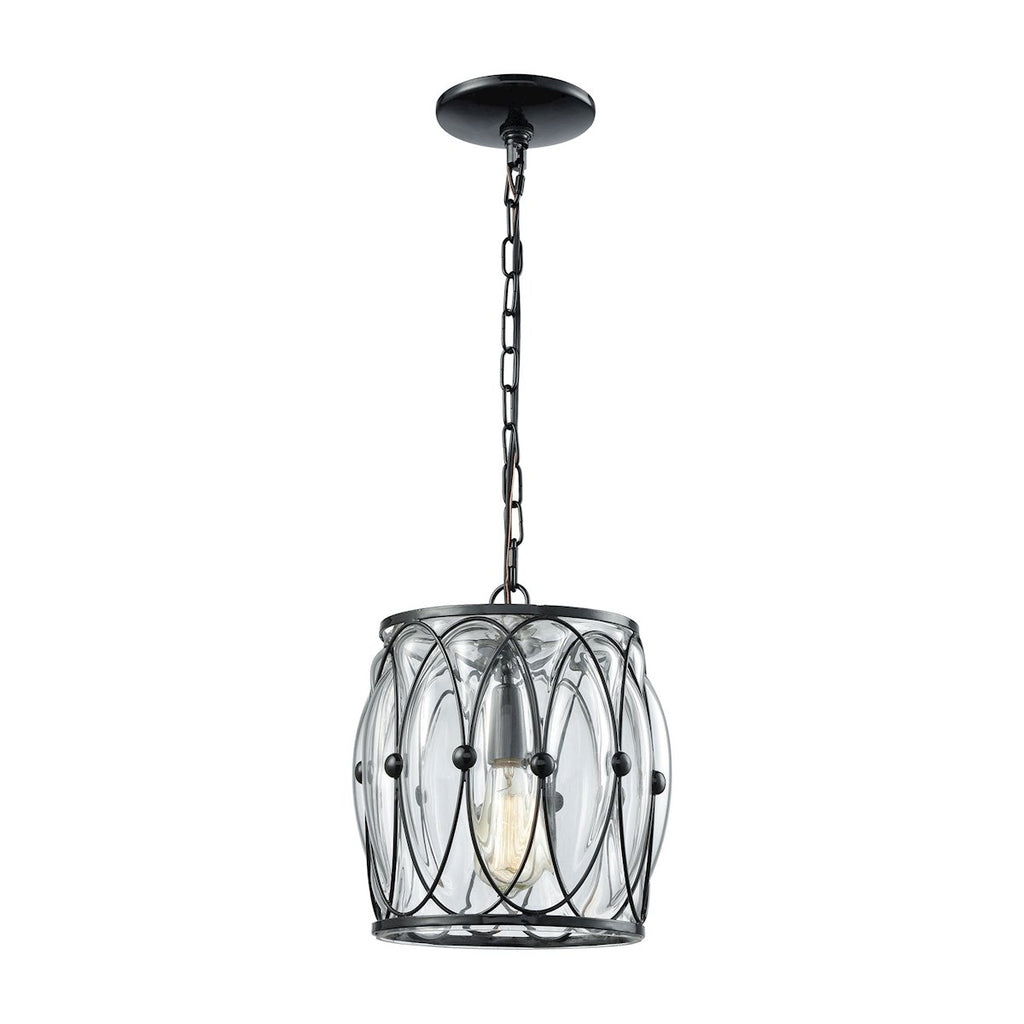Adriano - Mini Pendant - Gloss Black