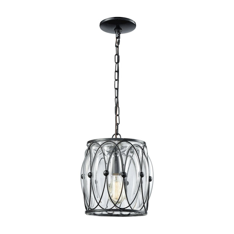 Adriano - Mini Pendant - Gloss Black