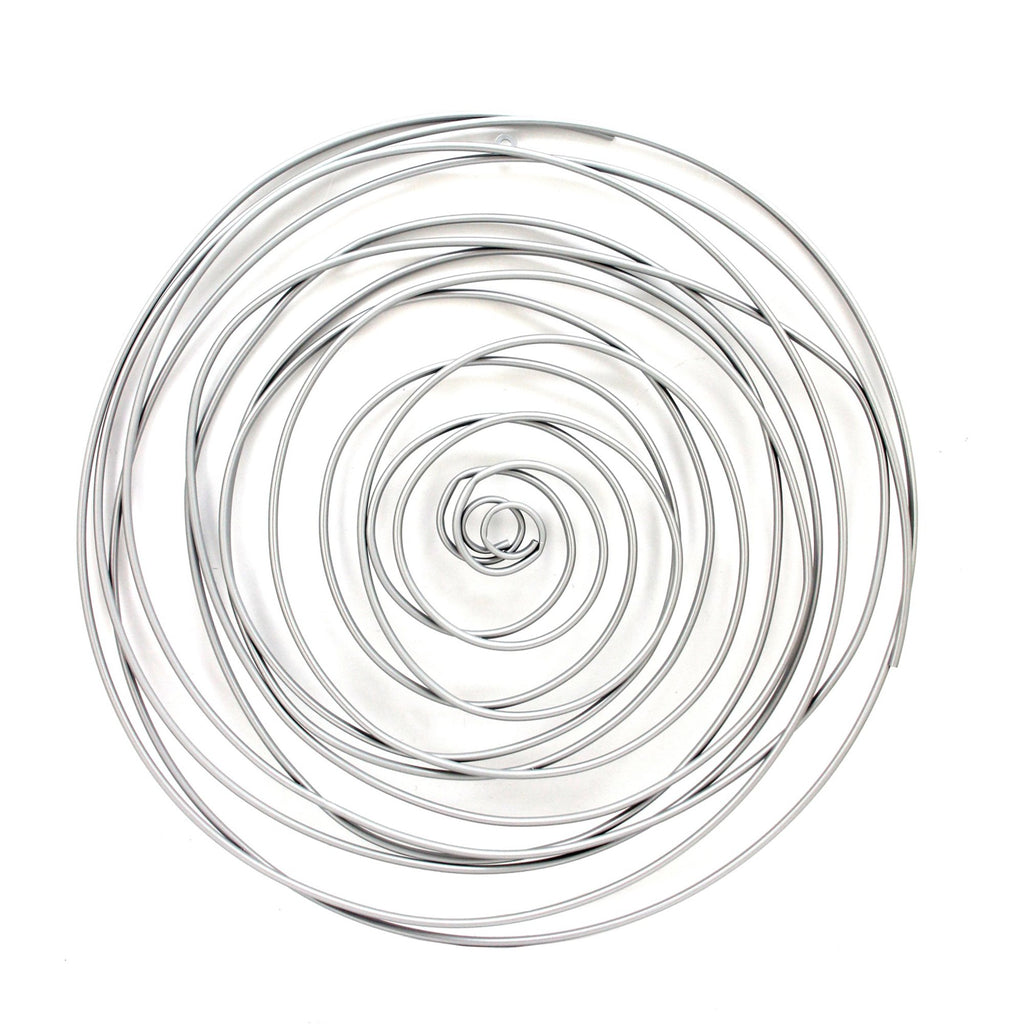 Metal 30" Wall Decor, Silver, Wb