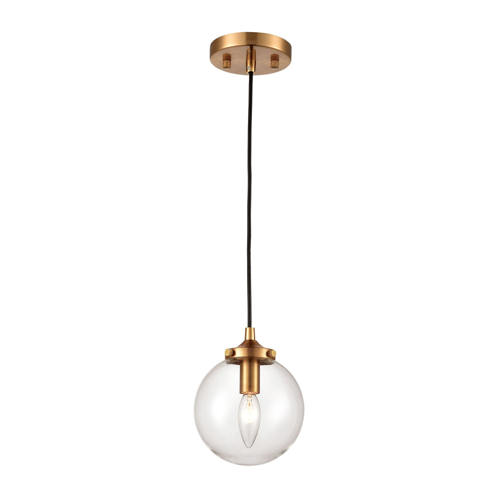 Boudreaux - Mini Pendant - Matte Black, Antique Gold, Antique Gold