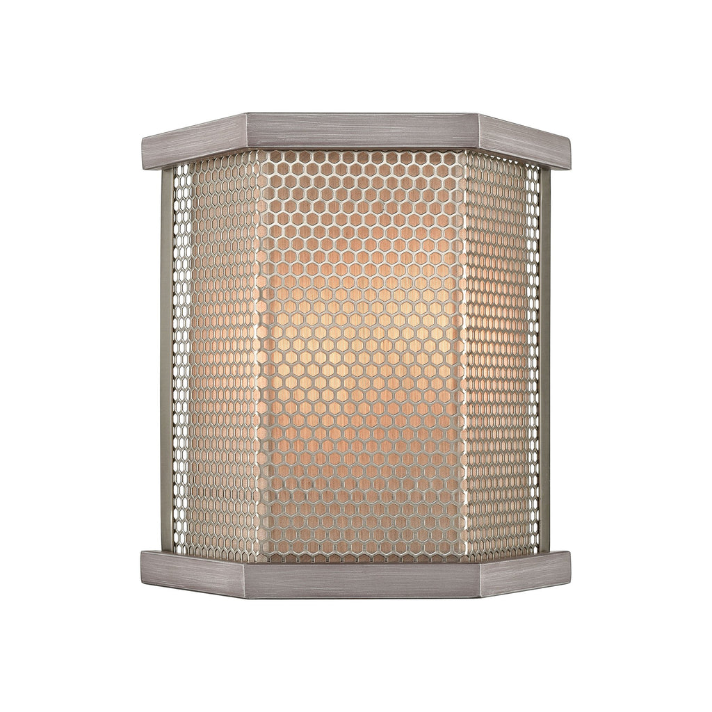 Crestler - Sconce - Weathered Zinc, Polished Nickel, Polished Nickel