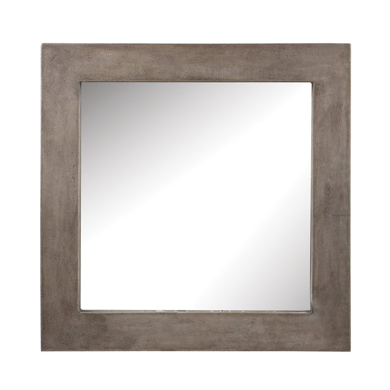 157-001 Cubo Cement Mirror - Free Shipping!, Mirror, Dimond Home, - ReeceFurniture.com - Free Local Pick Ups: Frankenmuth, MI, Indianapolis, IN, Chicago Ridge, IL, and Detroit, MI