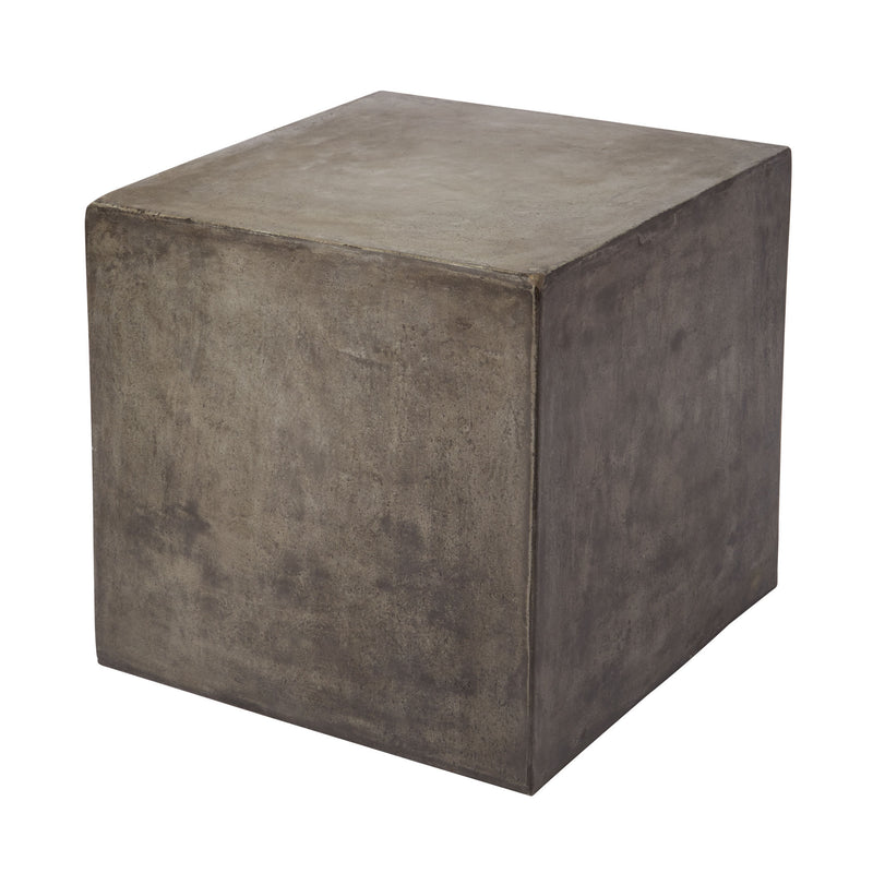157-008 Cubo Concrete Cube Table - Free Shipping!, Table, Dimond Home, - ReeceFurniture.com - Free Local Pick Ups: Frankenmuth, MI, Indianapolis, IN, Chicago Ridge, IL, and Detroit, MI