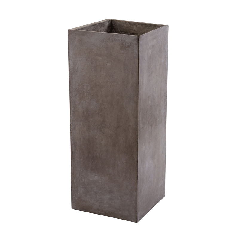 157-012 Al Fresco Tall Cement Planter - Free Shipping!, Planter, Dimond Home, - ReeceFurniture.com - Free Local Pick Ups: Frankenmuth, MI, Indianapolis, IN, Chicago Ridge, IL, and Detroit, MI