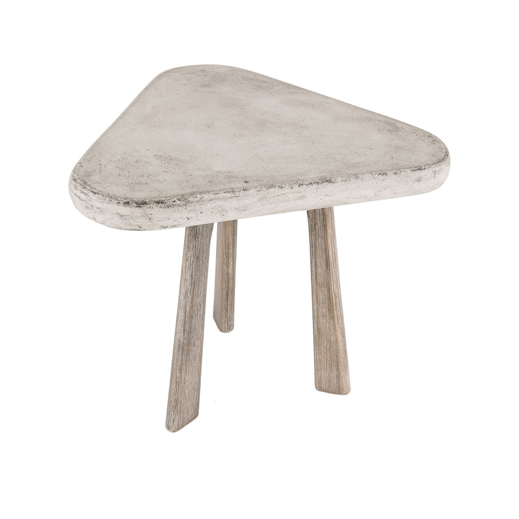 157-015 Candy Side Table In Polished Concrete - Free Shipping!, Table, Dimond Home, - ReeceFurniture.com - Free Local Pick Ups: Frankenmuth, MI, Indianapolis, IN, Chicago Ridge, IL, and Detroit, MI