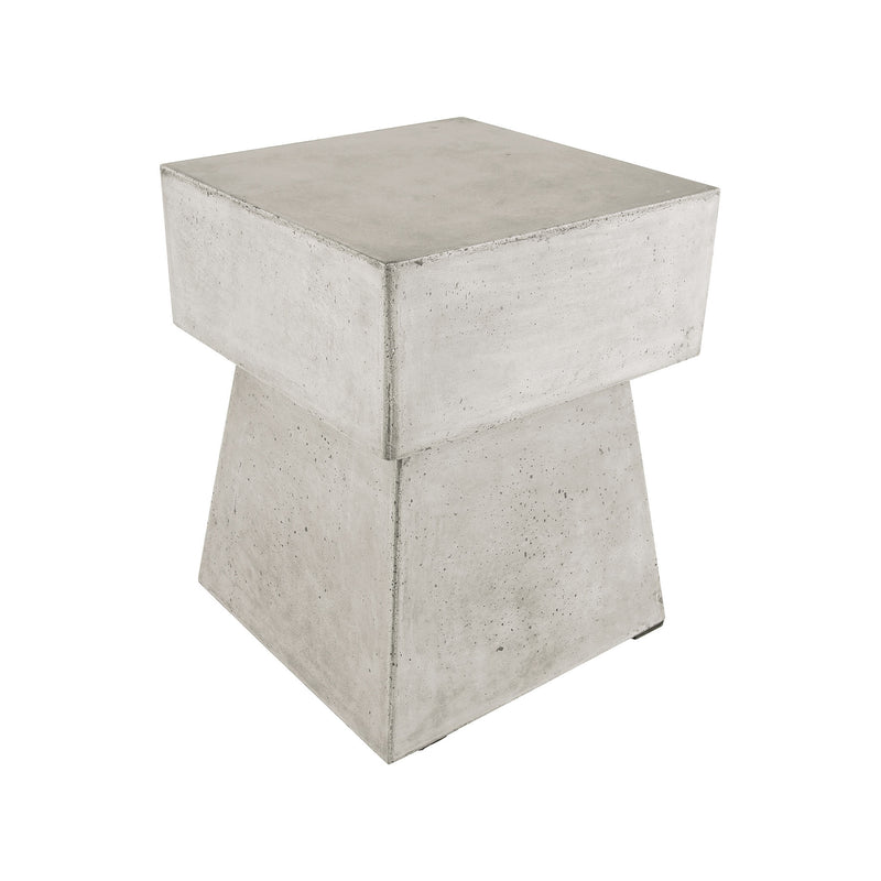 157-019 Mushroom Waxed Concrete Stool - Free Shipping!, Stool, Dimond Home, - ReeceFurniture.com - Free Local Pick Ups: Frankenmuth, MI, Indianapolis, IN, Chicago Ridge, IL, and Detroit, MI