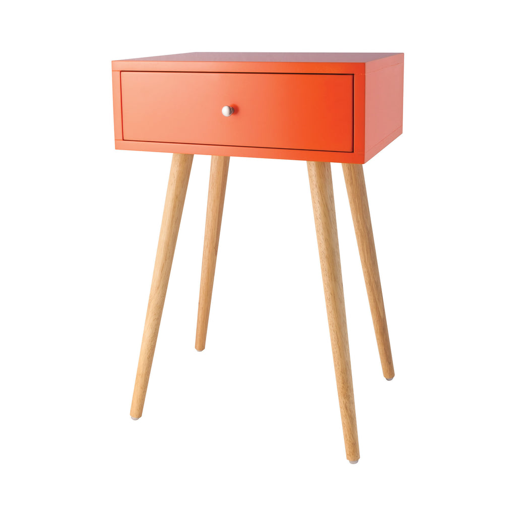 1572-008 Astro Accent Table In Tangerine, Table, Sterling, - ReeceFurniture.com - Free Local Pick Ups: Frankenmuth, MI, Indianapolis, IN, Chicago Ridge, IL, and Detroit, MI