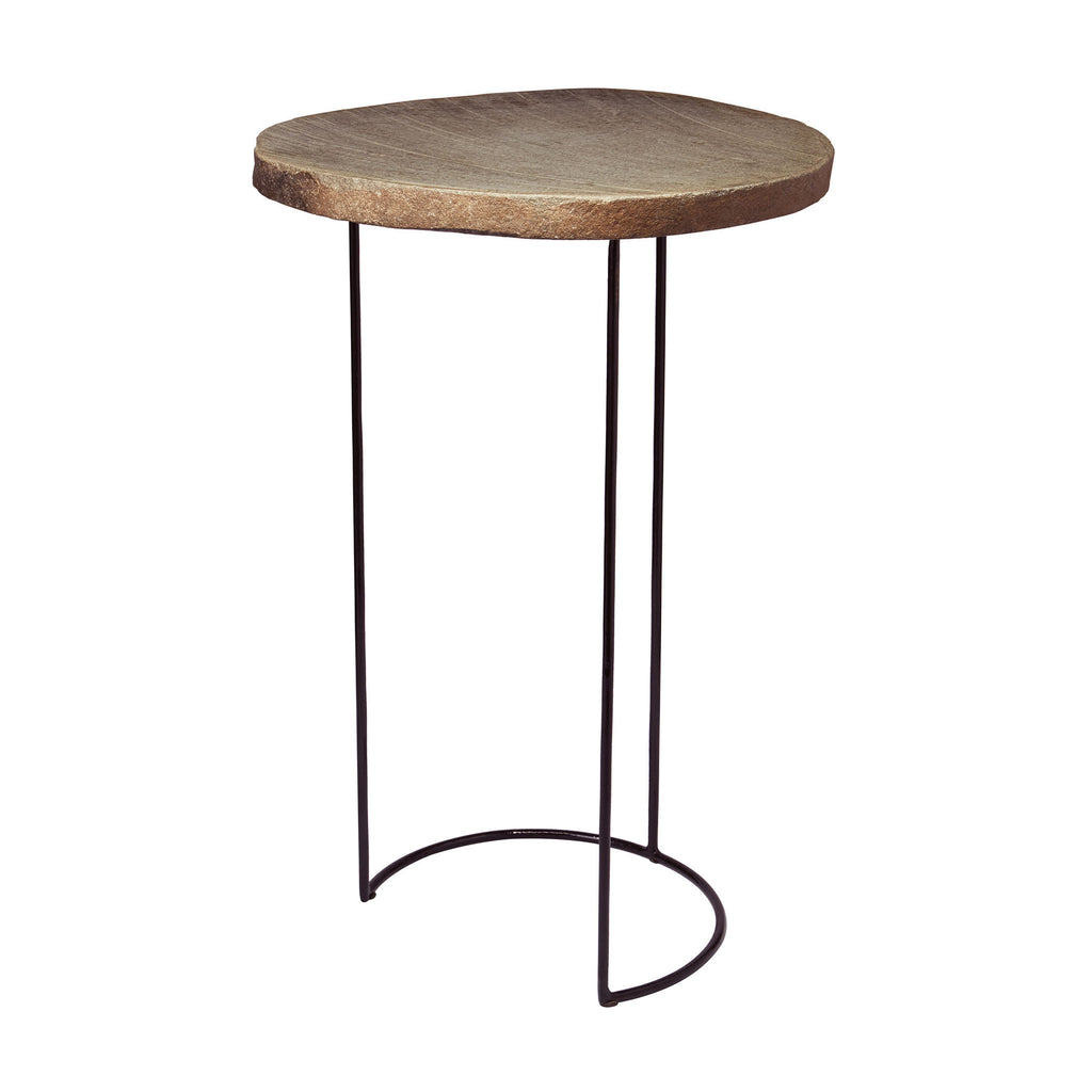 159-013 Stone Slab And Wire Frame Table - Free Shipping!, Table, Dimond Home, - ReeceFurniture.com - Free Local Pick Ups: Frankenmuth, MI, Indianapolis, IN, Chicago Ridge, IL, and Detroit, MI