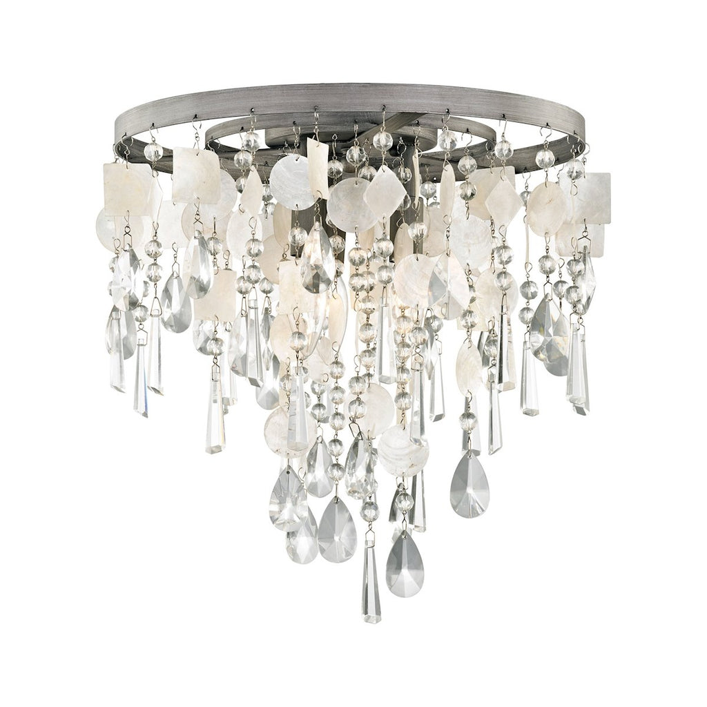Alexandra - Semi Flush Mount - Weathered Zinc