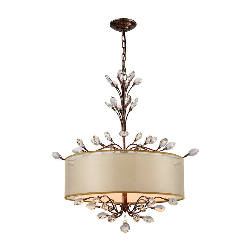 Asbury - Chandelier - Spanish Bronze