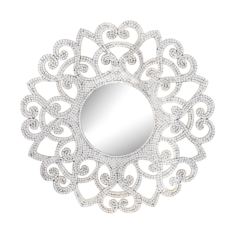 163-001 Mosaic Glass Mirror - Free Shipping!, Mirror, Dimond Home, - ReeceFurniture.com - Free Local Pick Ups: Frankenmuth, MI, Indianapolis, IN, Chicago Ridge, IL, and Detroit, MI