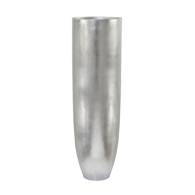 166-006 Oversized Oval Planter in Silver Leaf - Free Shipping!, Planter, Dimond Home, - ReeceFurniture.com - Free Local Pick Ups: Frankenmuth, MI, Indianapolis, IN, Chicago Ridge, IL, and Detroit, MI