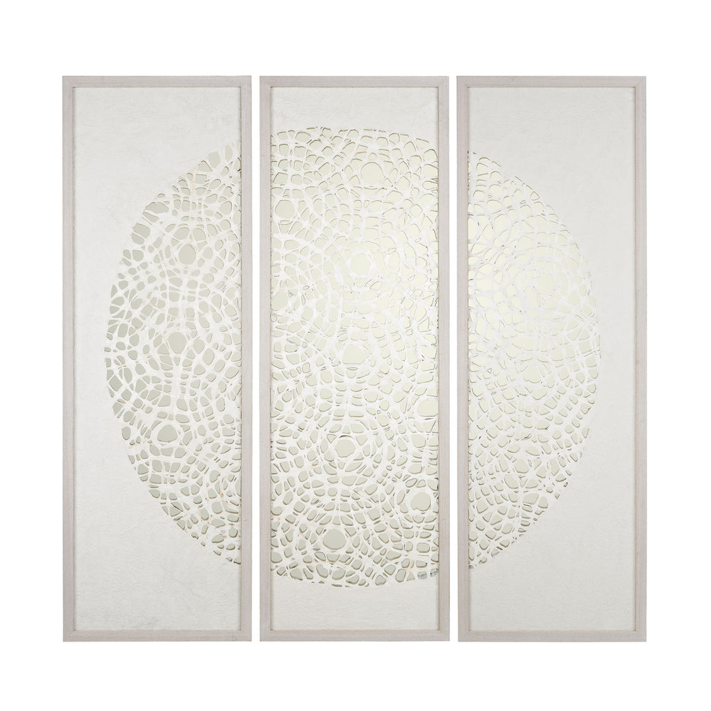 168-001 Natural Fiber Triptych - Free Shipping!, Wall Decor, Dimond Home, - ReeceFurniture.com - Free Local Pick Ups: Frankenmuth, MI, Indianapolis, IN, Chicago Ridge, IL, and Detroit, MI