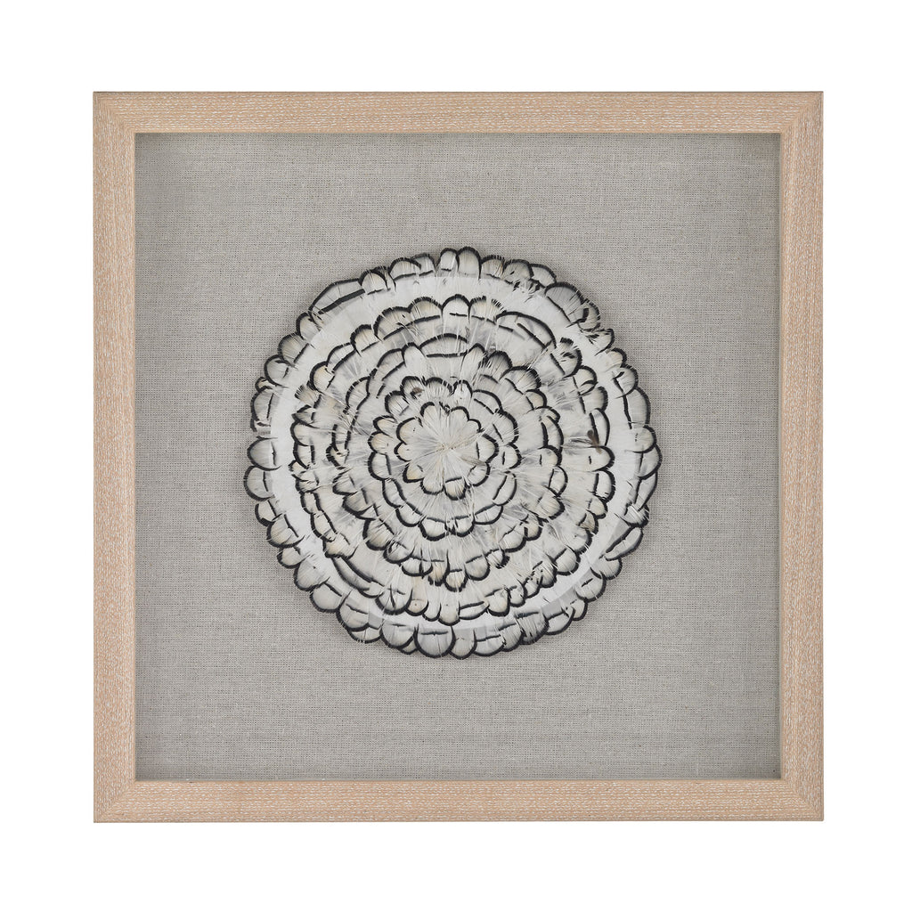 168-012 Feather Swirl Wall Decor - Free Shipping!, Wall Decor, Dimond Home, - ReeceFurniture.com - Free Local Pick Ups: Frankenmuth, MI, Indianapolis, IN, Chicago Ridge, IL, and Detroit, MI