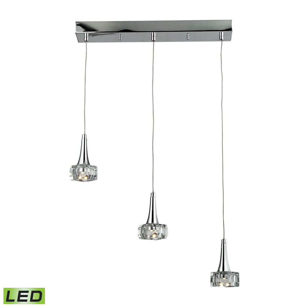 Alea - Pendant - Polished Chrome