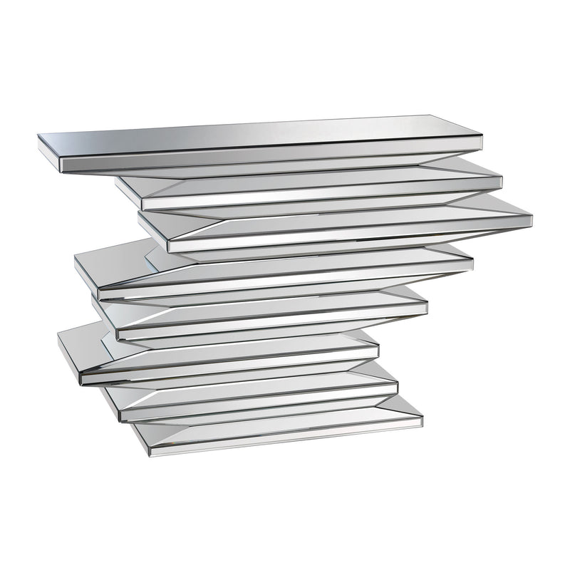 173-004 Stacked Mirror Console - Free Shipping!, Console, Dimond Home, - ReeceFurniture.com - Free Local Pick Ups: Frankenmuth, MI, Indianapolis, IN, Chicago Ridge, IL, and Detroit, MI