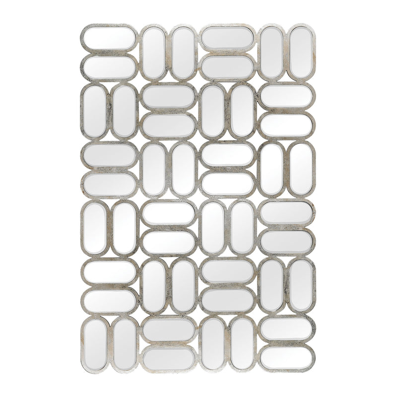 173-005 Alternating Oblong Mirror - Free Shipping!, Mirror, Dimond Home, - ReeceFurniture.com - Free Local Pick Ups: Frankenmuth, MI, Indianapolis, IN, Chicago Ridge, IL, and Detroit, MI