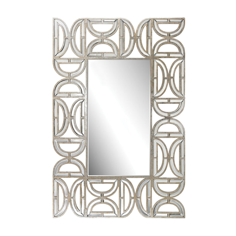 173-008 Rectangular Wall Mirror With D-Pattern Frame - Free Shipping!, Mirror, Dimond Home, - ReeceFurniture.com - Free Local Pick Ups: Frankenmuth, MI, Indianapolis, IN, Chicago Ridge, IL, and Detroit, MI