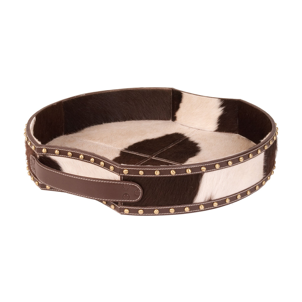 173028 Holstein Faux Pony Tray - Free Shipping!, Tray, Dimond Home, - ReeceFurniture.com - Free Local Pick Ups: Frankenmuth, MI, Indianapolis, IN, Chicago Ridge, IL, and Detroit, MI