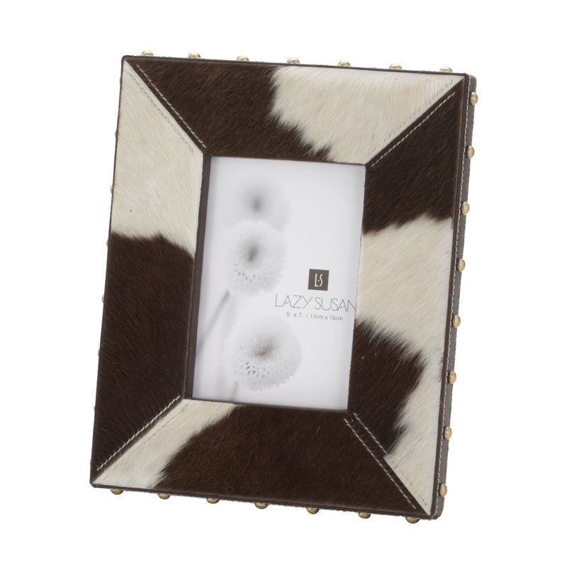 173034 Faux Pony 5x7 Frame In Holstein - Free Shipping!, Frame, Dimond Home, - ReeceFurniture.com - Free Local Pick Ups: Frankenmuth, MI, Indianapolis, IN, Chicago Ridge, IL, and Detroit, MI